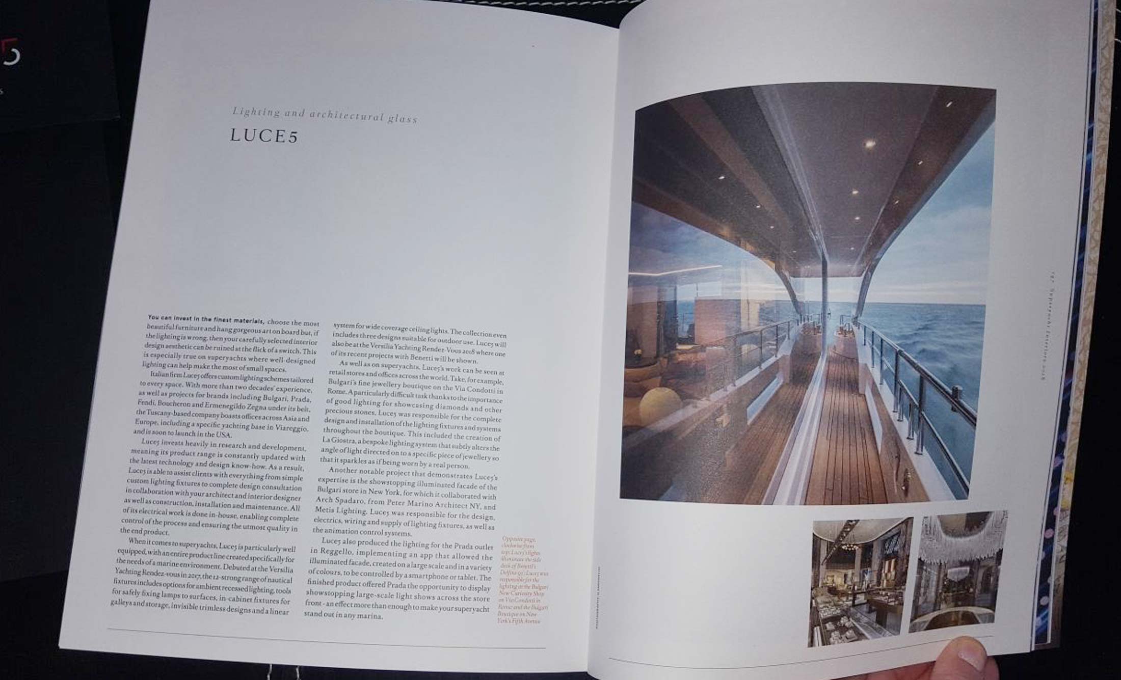 Luce5 - Superyacht Interiors 2018